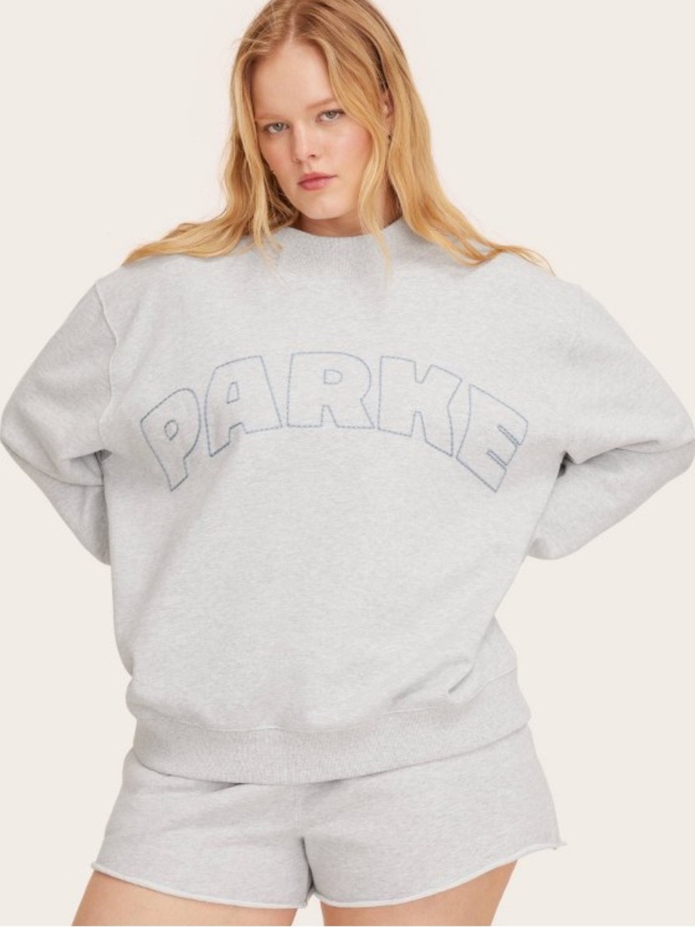 NWT Parke x Target Women’s Mockneck Pullover Sweatshirt